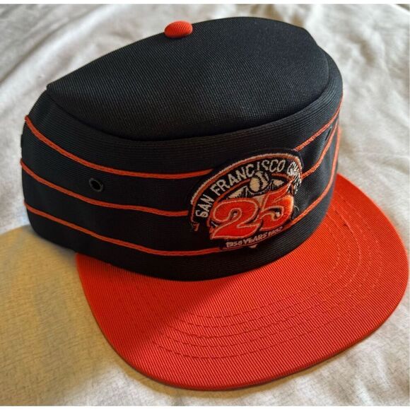 SF Giants Francisco Anniversary Vintage Sports Specialties Pill Box SnapBack - Picture 2 of 5